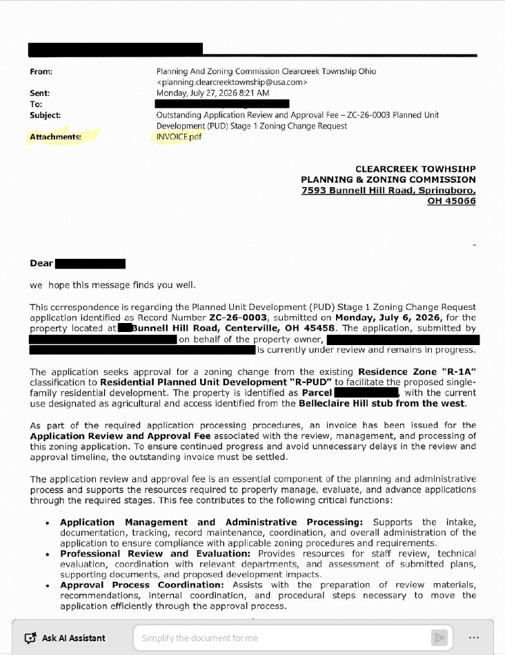 Email & Invoice